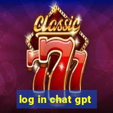 log in chat gpt